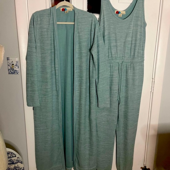NWOT FREE PEOPLE Bi Coastal set size medium color: Garden Jem . - Picture 6 of 13